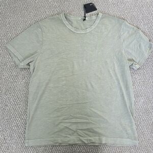 NWT Buck Mason Light Sage Slub Classic Tee - Textured Cotton